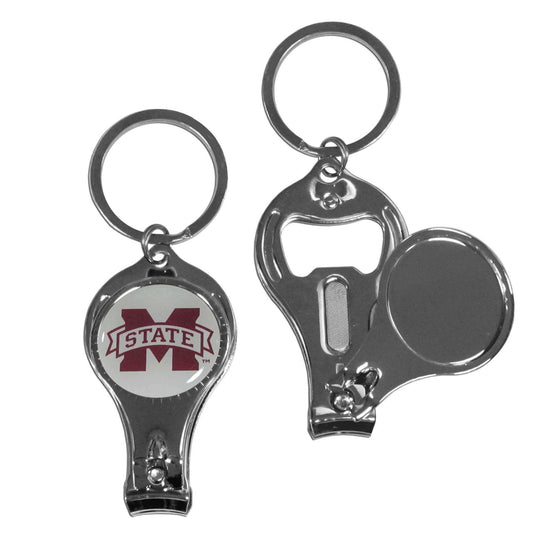 Mississippi St. Bulldogs Nail Care/Bottle Opener Key Chain - Mississippi St. Bulldogs - Flyclothing LLC