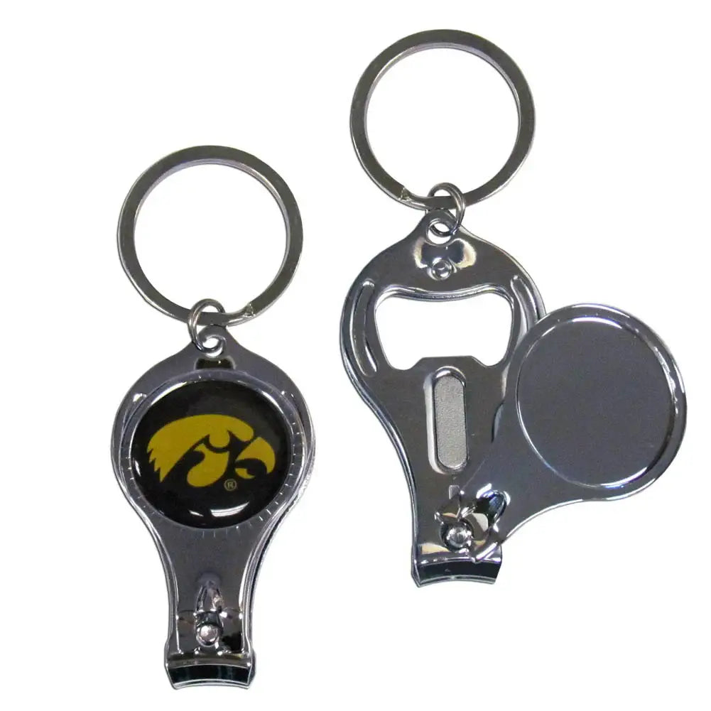 Iowa Hawkeyes Nail Care/Bottle Opener Key Chain - Iowa Hawkeyes - Flyclothing LLC