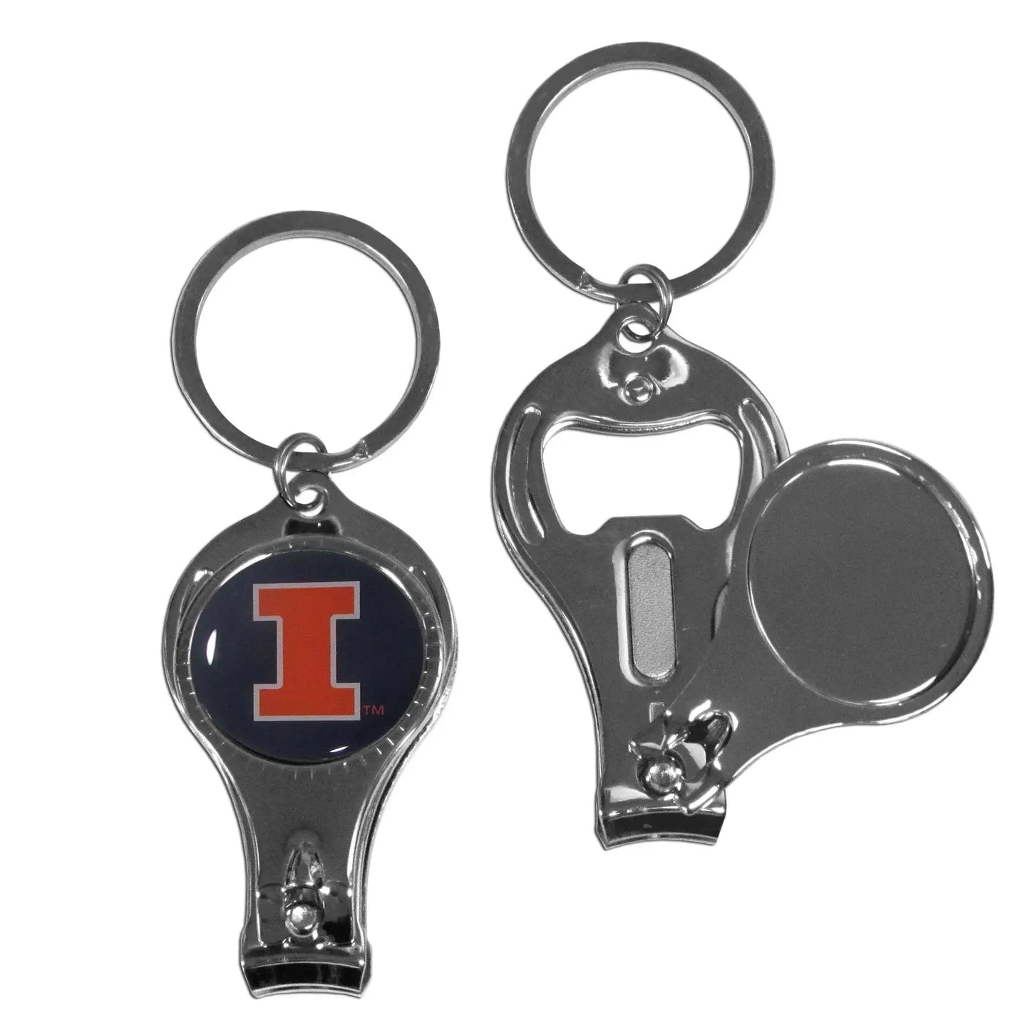 Illinois Fighting Illini Nail Care/Bottle Opener Key Chain - Illinois Fighting Illini - Flyclothing LLC