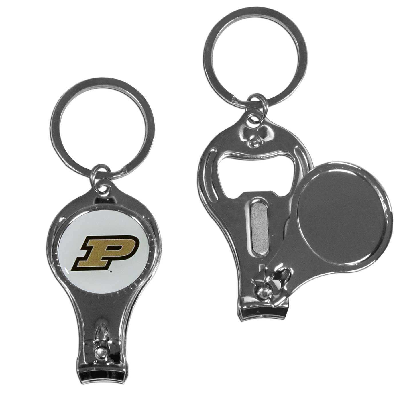Purdue Boilermakers Nail Care/Bottle Opener Key Chain - Purdue Boilermakers - Flyclothing LLC