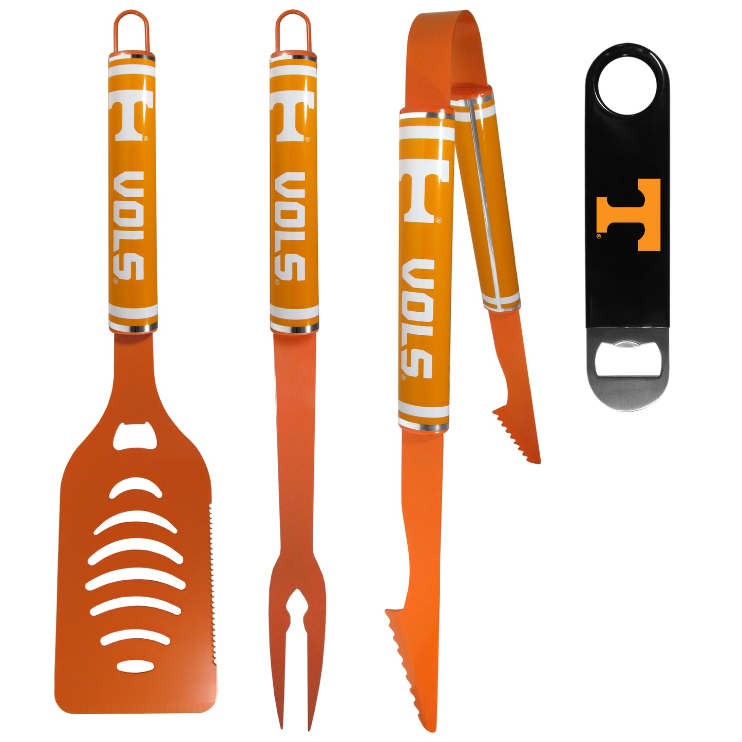 Tennessee Volunteers 3 pc Logo BBQ Tools w/Bottle Opener