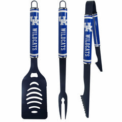 Kentucky Wildcats 3 pc Color BBQ Tools - Kentucky Wildcats