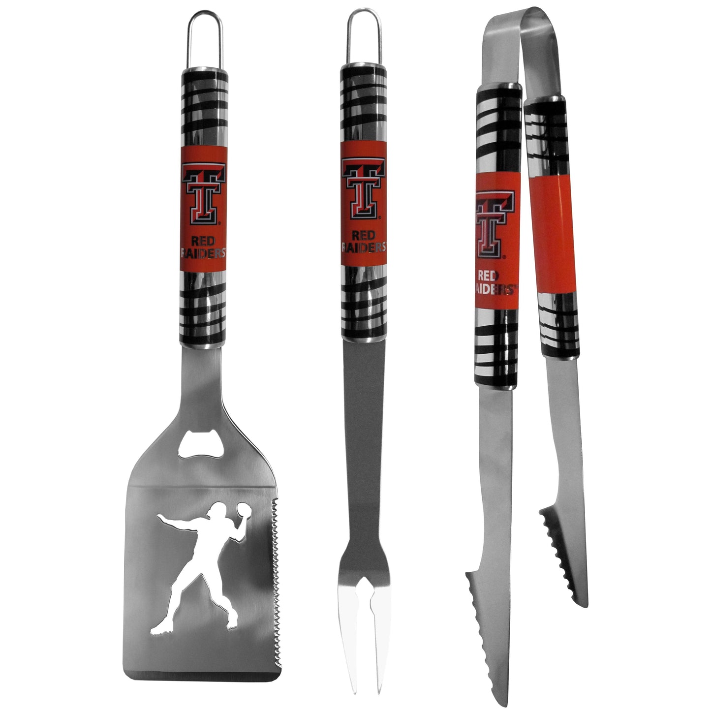 Texas Tech Raiders 3 pc Tailgater BBQ Tools - Texas Tech Raiders - Flyclothing LLC