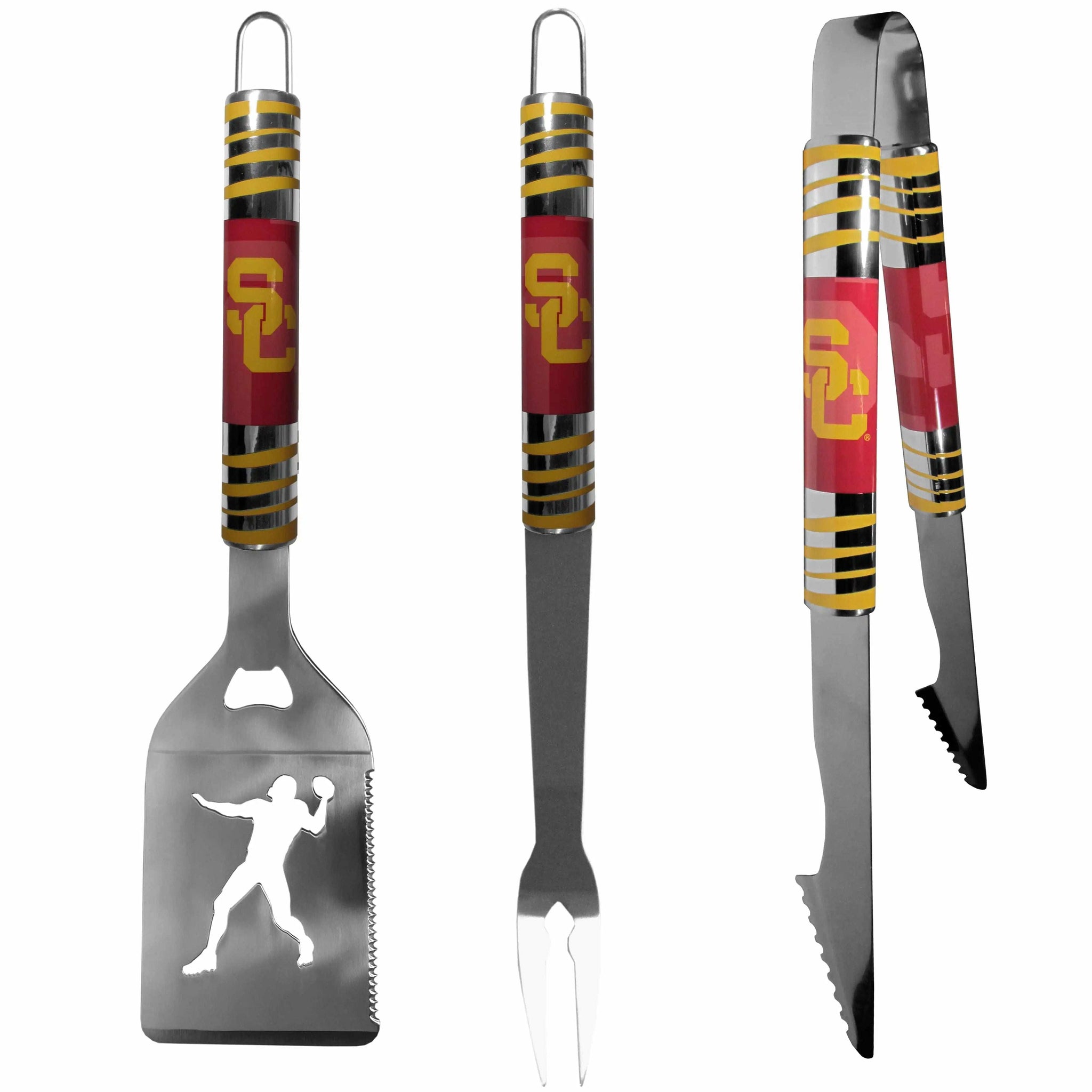USC Trojans 3 pc Tailgater BBQ Tools - USC Trojans - Flyclothing LLC