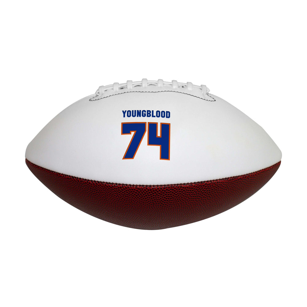 Florida Ring of Honor Jack Youngblood Fullsize Autograph Football - Logo Brands - Flyclothing LLC