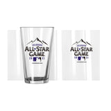 MLB 2021 All Star Game Logo 16oz Pint Glass - Logo Brands - Flyclothing LLC