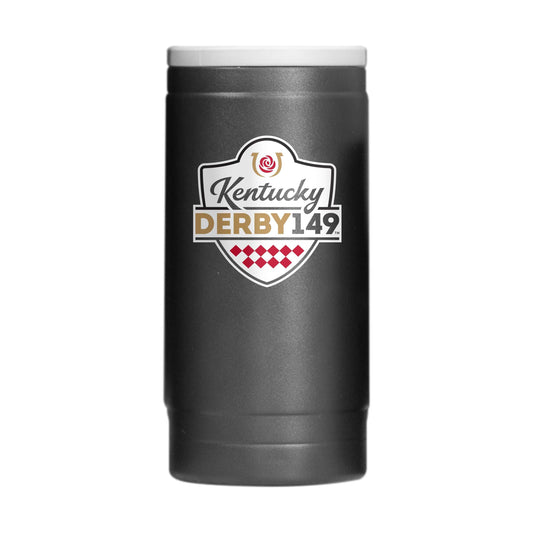 Kentucky Derby 149th 12oz Powdercoat SlimCan Coolie - Logo Brands - Flyclothing LLC