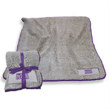 Hockey Mom Purple Frosty Fleece