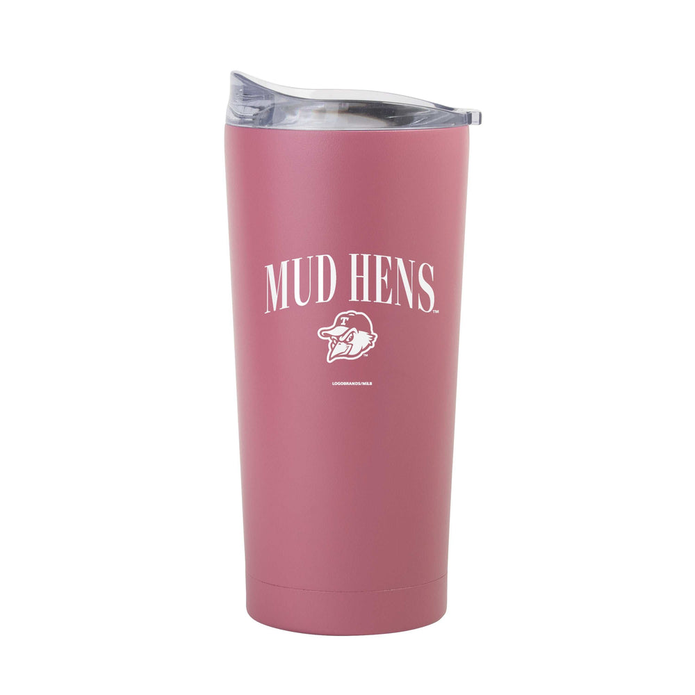 Toledo Mud Hens Berry 20oz Powder Coat Tumbler - Logo Brands - Flyclothing LLC