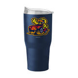 Toledo Mud Hens 30oz Mud Crawlers Powder Coat Tumbler - Logo Brands - Flyclothing LLC