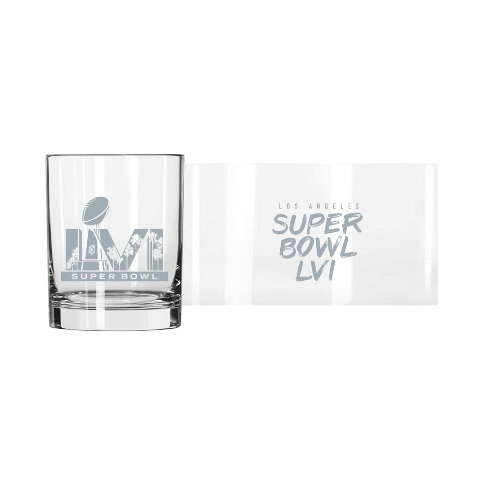 Super Bowl 56 14oz Legends Rocks Glass - Logo Brands - Flyclothing LLC