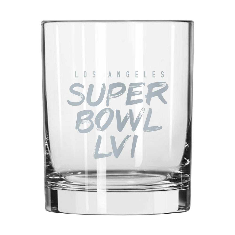 Super Bowl 56 14oz Legends Rocks Glass - Logo Brands - Flyclothing LLC