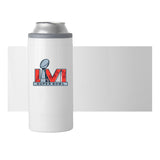 Super Bowl 56 12oz Logo Slim Can Coolie - Logo Brands - Flyclothing LLC