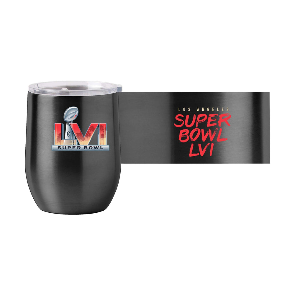 Super Bowl 56 16oz Legends Stainless Curved Beverage - Logo Brands - Flyclothing LLC
