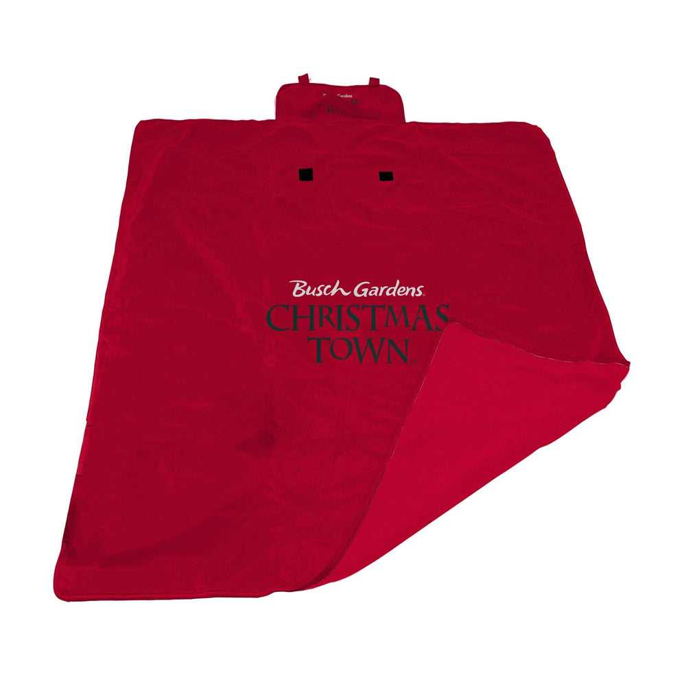 Busch Gardens Christmas Town All Weather Outdoor Blanket XL