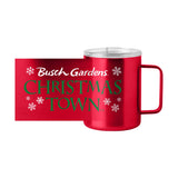 Busch Gardens 15oz Christmas Town Stainless Steel Mug