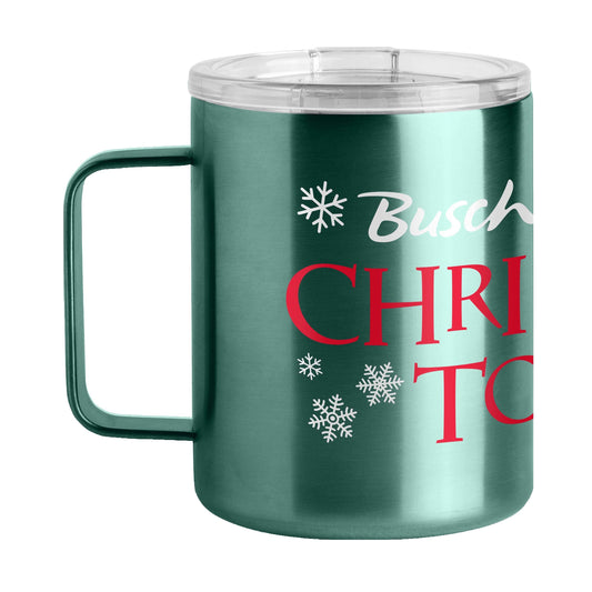 Busch Gardens 15oz Christmas Town Stainless Steel Mug - Logo Brands - Flyclothing LLC