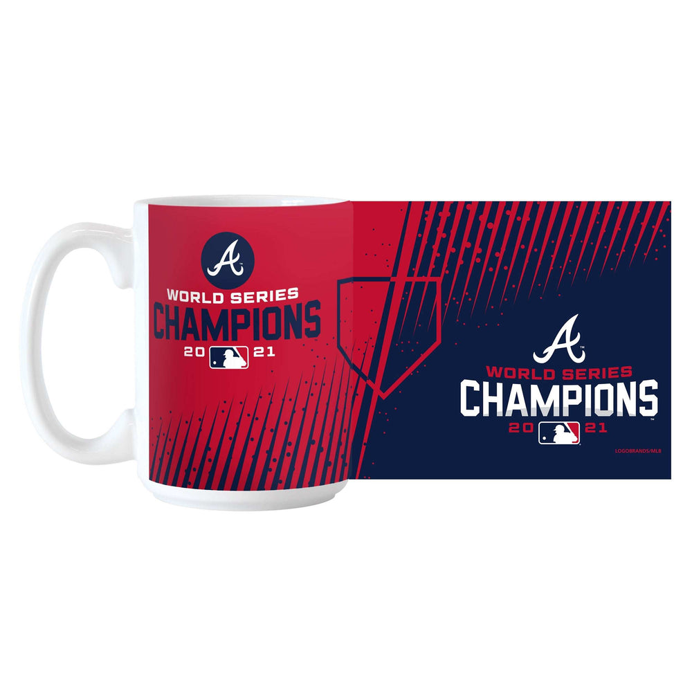 Atlanta Braves 15oz ‘21 World Champs Sublimated Mug - Logo Brands - Flyclothing LLC