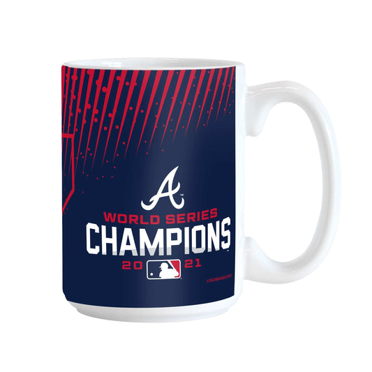 Atlanta Braves 15oz ‘21 World Champs Sublimated Mug - Logo Brands - Flyclothing LLC