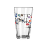 2025 Cactus League 16oz Pint Glass