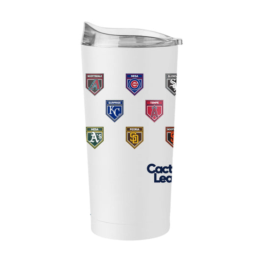 2024 Cactus League Spring Training League 20oz Powder Coat Tumbler - Logo Brands - Flyclothing LLC