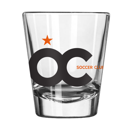 Orange County Soccer Club 2oz Shot Glass