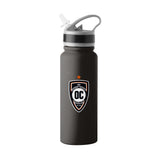Orange County Soccer Club 25oz Black SingleWall FlipTop Bottle - Logo Brands - Flyclothing LLC
