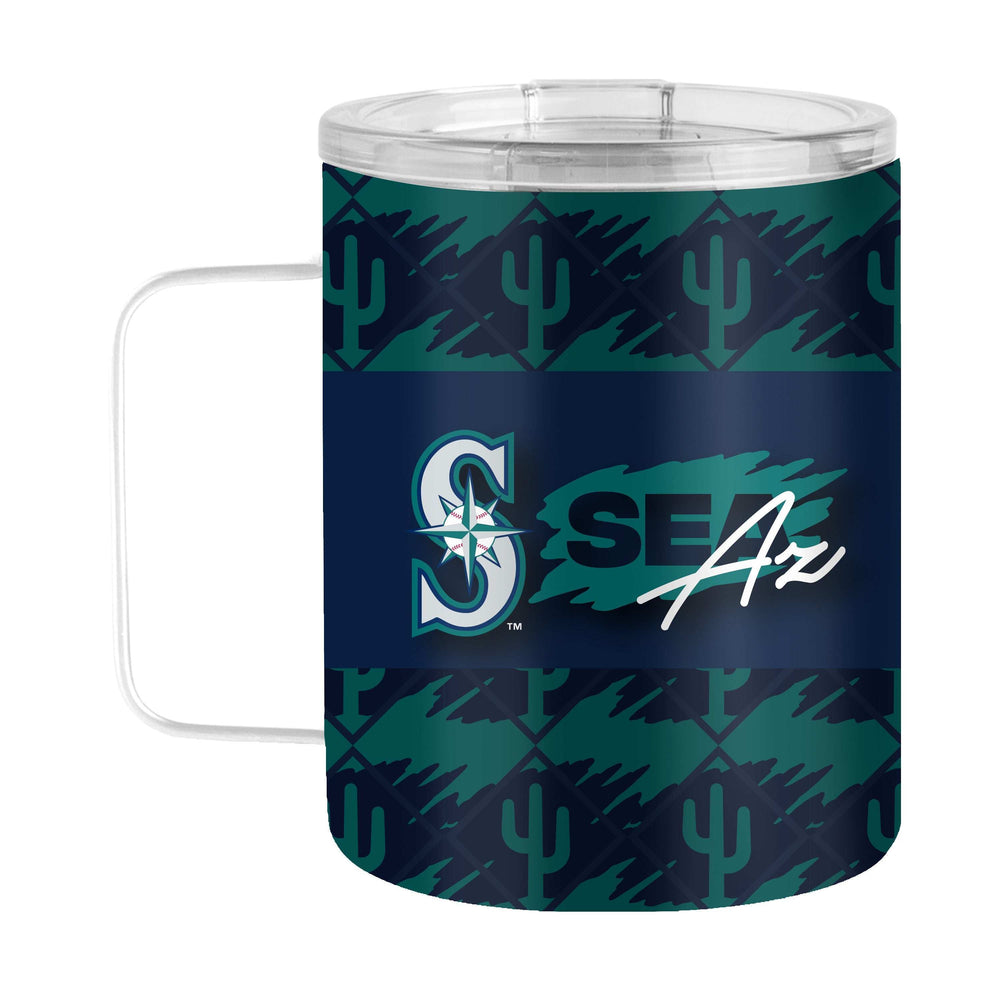 Seattle Mariners 15oz 2022 Spring Training Sublimated Mug - Logo Brands - Flyclothing LLC