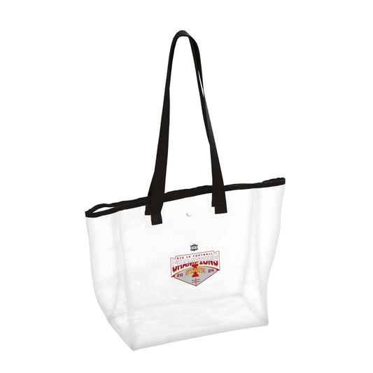Arizona State 2024 BIG12 Champions Clear Tote - Logo Brands - Flyclothing LLC