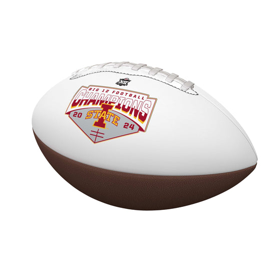 Arizona State 2024 BIG12 Champions Full Size Autograph Football - Logo Brands - Flyclothing LLC