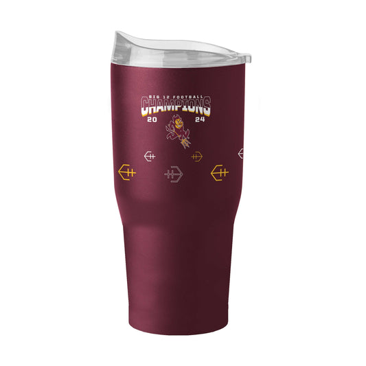 Arizona State 2024 BIG12 Champions 30oz PC Tumbler - Logo Brands - Flyclothing LLC