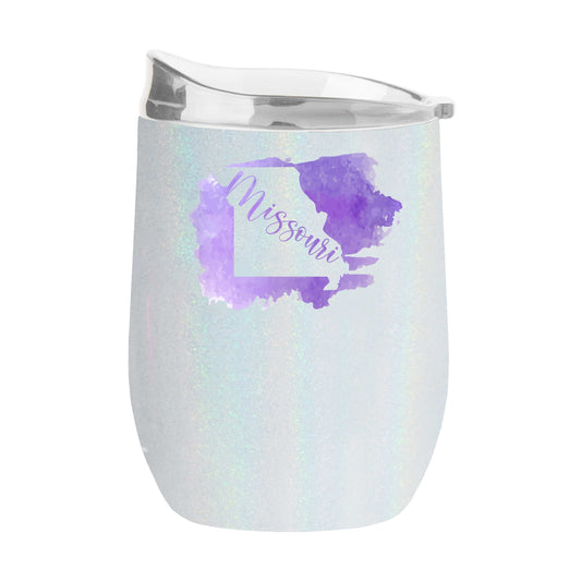 Missouri 16oz Local State Pride Iridescent Curved Beverage - Logo Brands - Flyclothing LLC