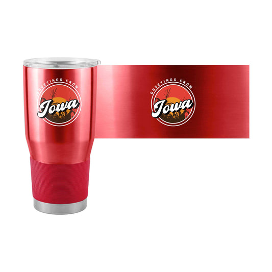 Iowa 30oz Local State Pride Stainless Tumbler - Logo Brands - Flyclothing LLC