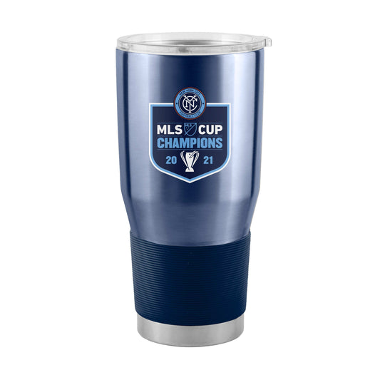 New York City FC 30oz 2021 MLS Champions Stainless Tumbler - Logo Brands - Flyclothing LLC