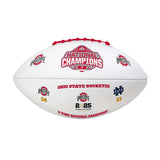 Ohio State 2024 National Champions Debossed Autograph Football - Logo Brands - Flyclothing LLC