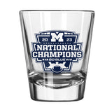 Michigan 2023 CFP National Champions 2oz Shot Glass