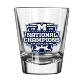 Michigan 2023 CFP National Champions 2oz Shot Glass