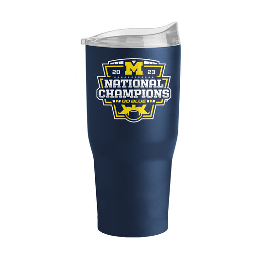 Michigan 2023 CFP National Champions 30oz PC Tumbler