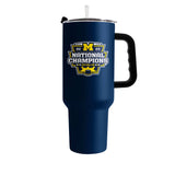 Michigan 2023 CFP National Champions 40oz PC Tumbler - Logo Brands - Flyclothing LLC
