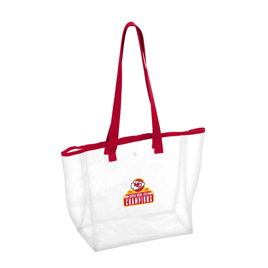 KC Chiefs SB Champions Clear Tote
