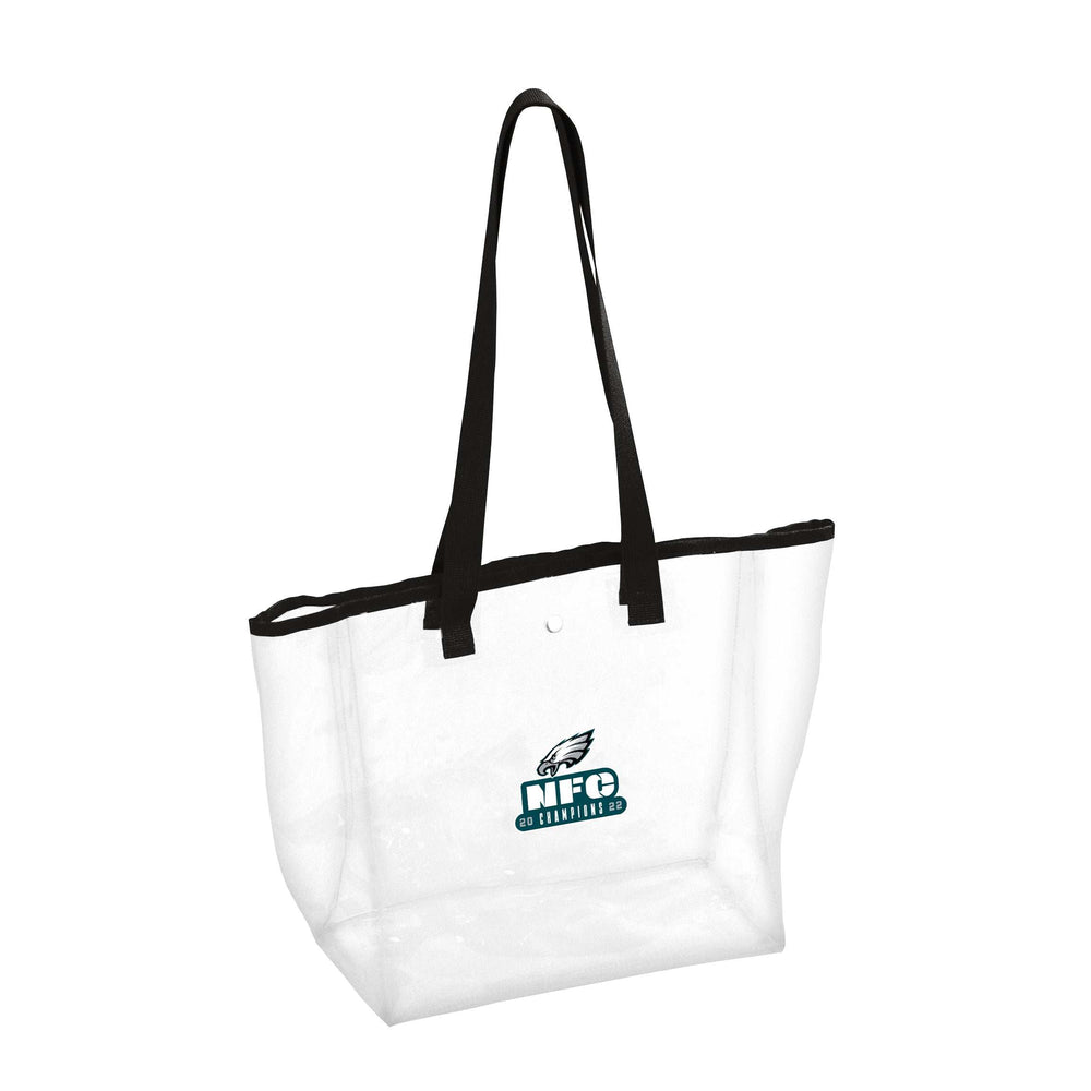 Philadelphia Eagles Conference Champs Clear Tote - Logo Brands - Flyclothing LLC