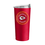 Kansas City Chiefs 20oz SB 58 Champions Powder Coat Tumbler