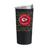 Kansas City Chiefs 20oz SB 58 Champions Wrap Powder Coat Tumbler