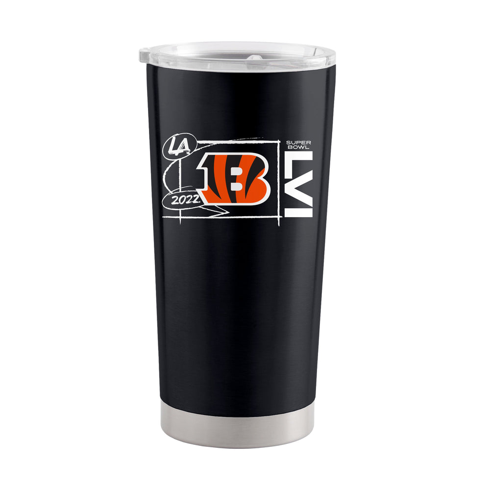 Cincinnati Bengals 20oz SB Bound Stainless Tumbler