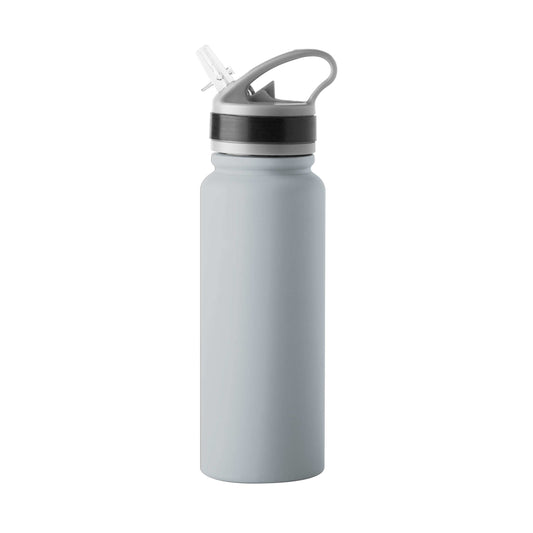 Columbus Clippers Silver 25oz SingleWall FlipTop Bottle - Logo Brands - Flyclothing LLC