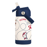 Tacoma Rainiers 12oz Mascot SS Kids Bottle - Logo Brands - Flyclothing LLC