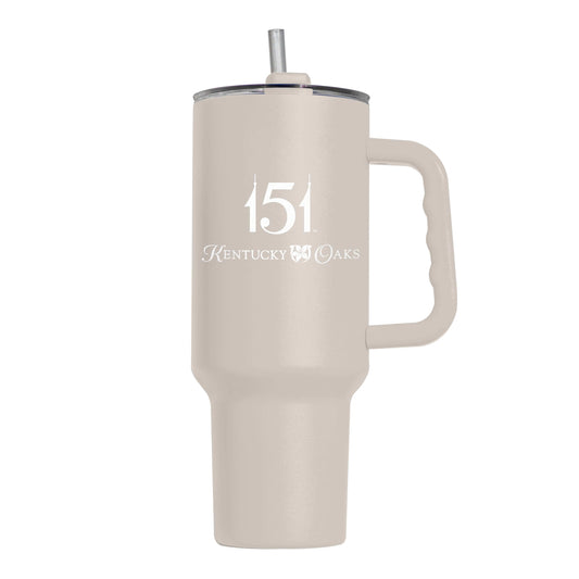 Kentucky Oaks 151st 40oz Powder Coat Tumbler - Logo Brands - Flyclothing LLC