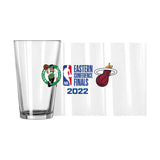 Boston Celtics 2022 NBA Playoff Series 16oz Pint Glass - Logo Brands - Flyclothing LLC