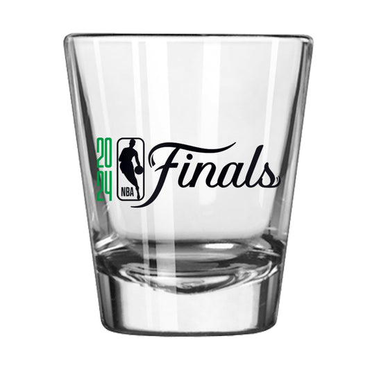 Boston Celtics 2oz 2024 NBA Champions Shot Glass