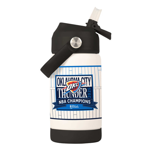 Oklahoma City Thunder 2025 NBA Champions 12oz Kids Bottle - Logo Brands - Flyclothing LLC